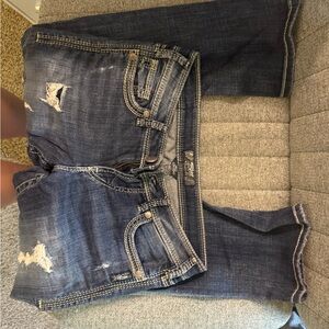 Silver Jeans Blue Straight Leg Denim